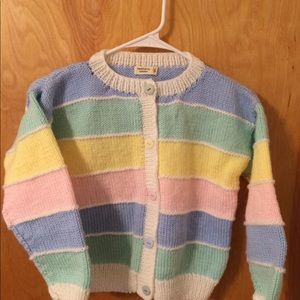 Hand knitted sweater